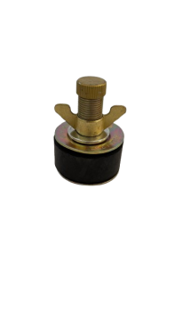 Mech.ABSPERRSTOPFEN 65 mm (62-75 mm ø) mit Durchgang 1/2''
