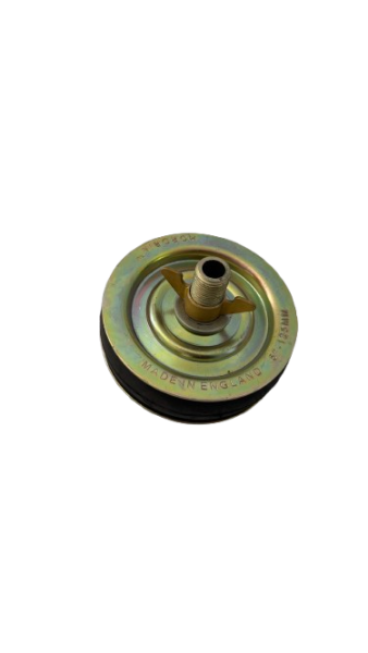 Mech.ABSPERRSTOPFEN 100 mm (94-108 mm ø) mit Durchgang 1/2''
